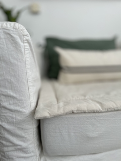 Pillow para sillon en tusor liviano Alba - tienda online