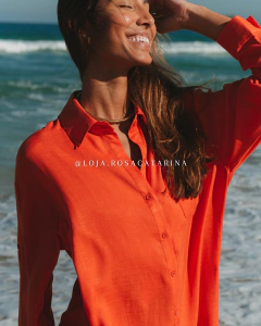 Saída de Praia Chemise Manga Longa - loja online