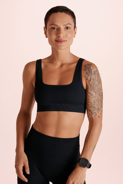 Top Lupo AF Canelado Basic - Rosa Catarina Beachwear