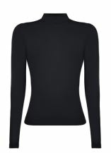 Blusa Loba AF Modal Gola Alta Preta - comprar online