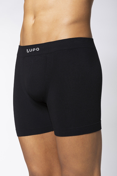 Cueca Adulto Boxer Micromodal Sem Costura Lisa Lupo - tienda online