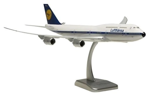 LUFTHANSA (RETRO) - BOEING 747-8 - HOGAN WINGS 1/200 - MINIATURA EM CONSIGNAÇÃO