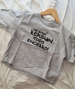 Remera Corta #LAS ALMAS REPUDIAN - comprar online