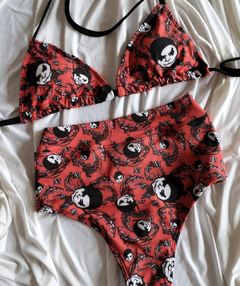 Bikini Tiro Alto #PIOJOS AY AY AY ROJO en internet