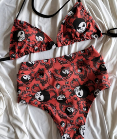 Bikini Tiro Alto #PIOJOS AY AY AY ROJO en internet