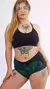 Top Deportivo | Negro Liso | TALLE 3