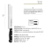 Cuchillo Panero 20cm Acero Inoxidable | 3 Claveles Uniblock - comprar online