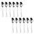 12 Cucharas De Te Cubiertos Volf Carat Acero Inoxidable