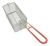 Canasto Freidor Rectangular Estañado Mango Goma 28x14cm en internet