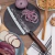 Cuchillo Forjado Japones Santoku Osaka 3 Claveles 18cm - comprar online