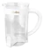 Cafetera Embolo Hudson Vidrio Acero 600ml Blanca