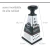 Rallador Piramide De Acero Inoxidable 4 Caras Hudson - tienda online