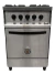 Cocina Industrial 4 Hornallas Acero Inoxidable Pevi Soul 72l - comprar online