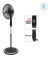 Ventilador De Pie Liliana Vpc18m 18 - Master Supply | Importador Mayorista de Equipos Gastronómicos y Bazar