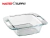 Fuente Vidrio Horno Cuadrada C/asas Easy Grab Pyrex 20cm - tienda online