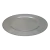 Plato Sitio Satín Acero Inoxidable Acermel 30cm Plateado Rayas