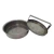 Molde Para Hamburguesa Acero Inoxidable Acermel 10cm Plateado