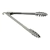 Pinza Multiuso Larga C/resorte Y Gancho Acero Inox Acermel Plateado