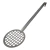 Espumadera Tipo Alambre Acero Inoxidable Acermel N16 Plateado