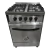 Cocina Industrial 4 Hornallas Acero Inoxidable Pevi Soul 78l