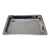 Asadera Lisa Nº 38 Acero Inoxidable Acermel Gris