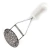 Pisa Papas Grande Acero Inoxidable Acermel 14cm Blanco