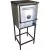 Horno Pizzero Rotisero 3 Moldes Acero Inox. Con Base Depaolo