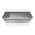 Molde Pan Lactal Corrugado Con Tapa Acero 30x10x10cm Gris