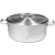 Cacerola Aluminio Gastronomica N° 24 Reforzada 5,5 Litros Gris