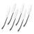 Volf Vechio Cuchillo Asado Set X6 Cubiertos Acero Inoxidable