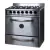 Cocina Industrial 76cm Luqma Cq06l001 Parrillero 6h