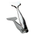 Pinza Fiambre C/resorte Acero Inoxidable Acermel Plateado