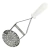 Pisa Papas Chico Acero Inoxidable Acermel 12cm Blanco