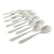 Set X120 Cuchara De Mesa De Acero Inoxidable Mykonos Rayado