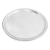 Bandeja Redonda De Mozo Acero Inoxidable Acermel 45cm Plateado