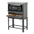 Horno Pizzero 6 Moldes Parrila Sin Humo Sol Real 667v Gris
