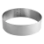 Molde Aro Acero Inoxidable Acermel 18cm Gris