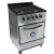 Cocina Industrial Depaolo 4 Hornallas 57 Cm Horno Pizzero