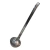 Cucharón Enterizo Acero Inoxidable Acermel Nº10 Gris