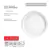 Plato Postre 19 Cm Bormioli Rocco Linea Performa Blanco - comprar online