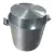 Olla Gastronomica Nº20 De Aluminio 5,5 Litros Reforzada Gris - comprar online