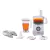 Multiprocesadora Liliana Megapros Am740 750w Blanco 2 Vel
