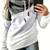 Moletom Feminino com Capuz Casual Tecido de Malha ElaShopp - comprar online