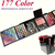 Kit de Maquiagem 177 Cores Corretivos, Pincéis, Paleta Espelho - ElaShopp.com