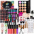Kit de Maquiagem POPFEEL Pinceis, Paleta de Sombras e Batons