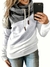 Moletom Feminino com Capuz Casual Tecido de Malha ElaShopp