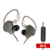Fones De Ouvido KZ ZSN PRO 1BA 1DD Híbrido Drive In Ear HIFI Metal Bass - loja online
