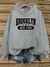 Blusa Feminina Casual Brooklyn NYC Capuz e Bolso ElaShopp - loja online