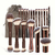 Kit de Pinceis Profissional MAANGE 21 Peças Pinceis e Bolsa