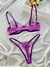 Conjunto de Lingerie Floral Transparente Sexy ElaShopp na internet